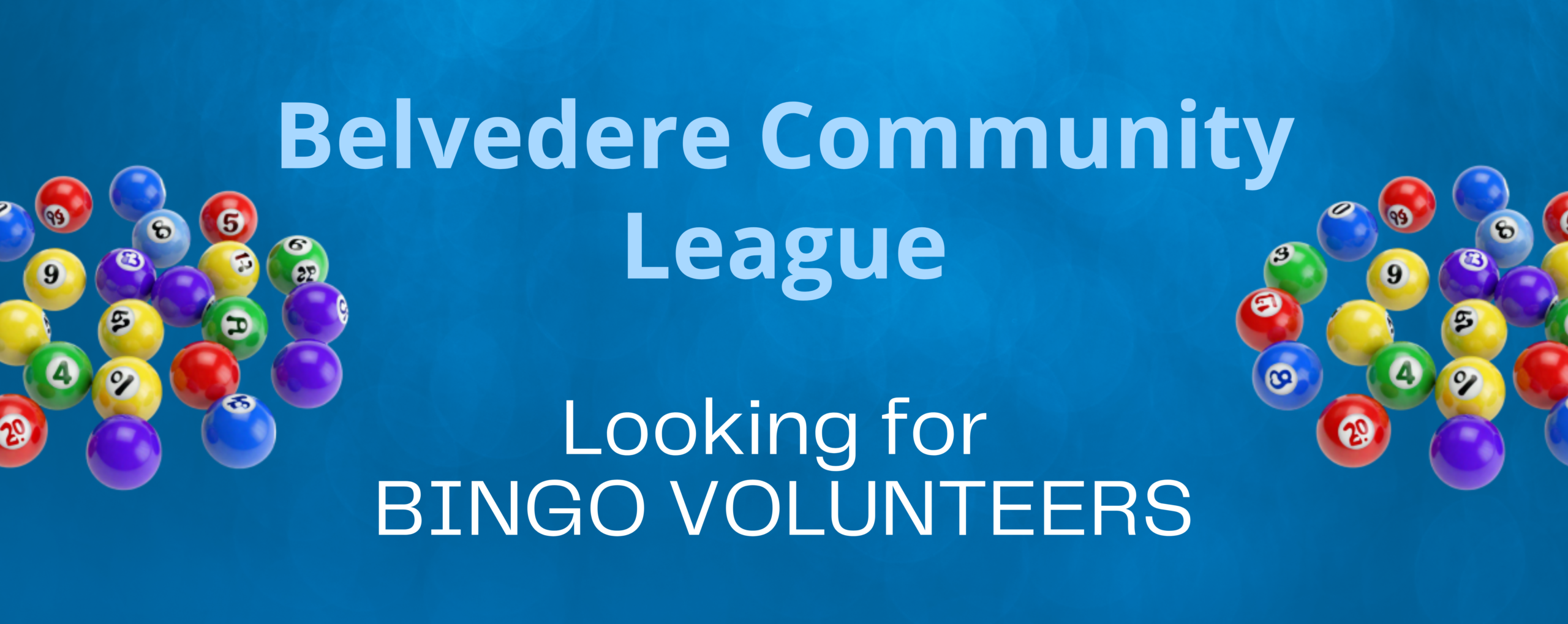 Bingo Volunteers Need